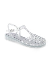 Jeffrey Campbell Gelly Fisherman Sandal in Clear Combo at Nordstrom