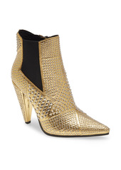 Jeffrey Campbell Studd Bootie in Gold Silver at Nordstrom