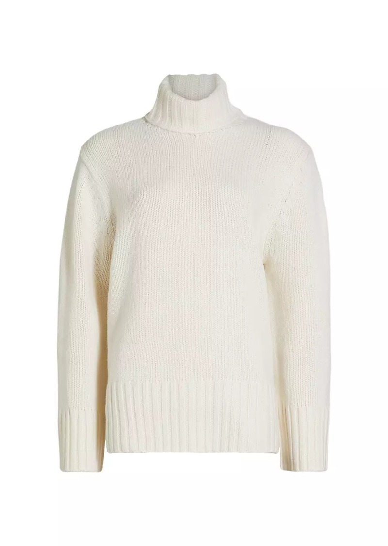 Jenni Kayne Cashmere Jet Turtleneck Sweater