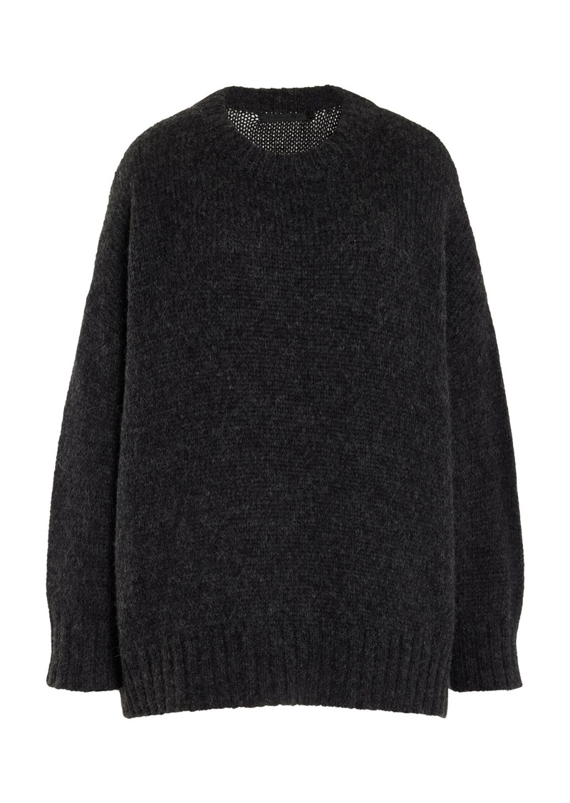 Jenni Kayne - Alpaca-Blend Cocoon Sweater - Black - L - Moda Operandi