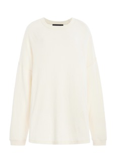 Jenni Kayne - Boyfriend Cotton T-Shirt - Ivory - L - Moda Operandi