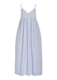 Jenni Kayne - Cove Cotton Maxi Dress - Blue - XS - Moda Operandi