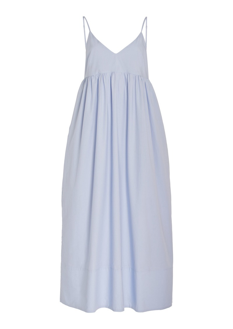 Jenni Kayne - Cove Cotton Maxi Dress - Blue - S - Moda Operandi