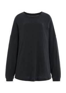 Jenni Kayne - Exclusive Boyfriend Cotton T-Shirt - Black - L - Moda Operandi