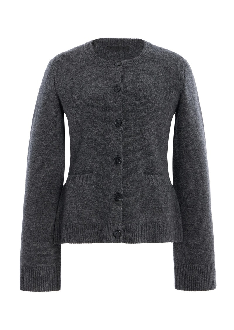 Jenni Kayne - Exclusive Cooper Wool-Cashmere Cardigan - Grey - S - Moda Operandi