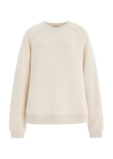 Jenni Kayne - Exclusive Saturday Cotton-Blend Sweatshirt - Ivory - L - Moda Operandi