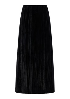 Jenni Kayne - Exclusive Stella Velvet Skirt - Black - L - Moda Operandi