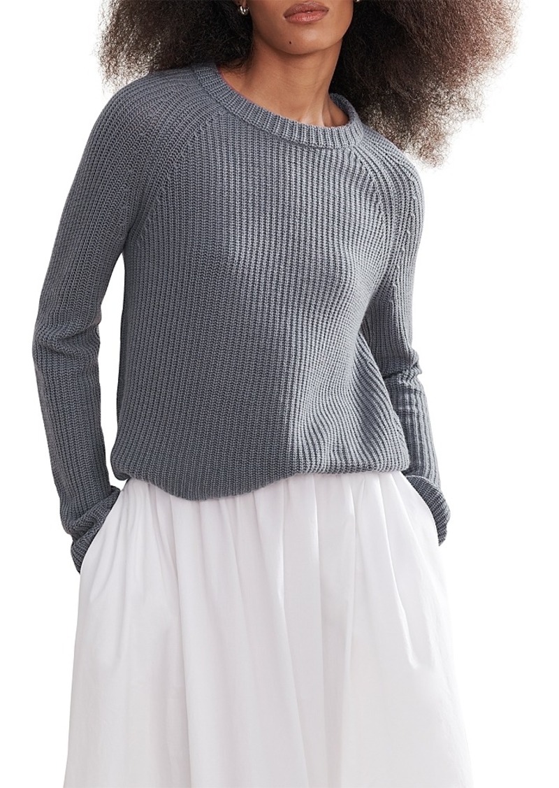 Jenni Kayne Fisherman Cashmere Crewneck Sweater