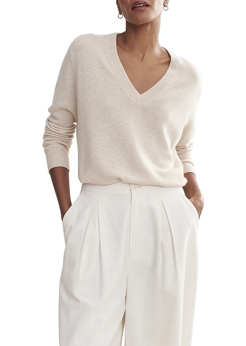 Jenni Kayne Flynn Cashmere V Neck Sweater