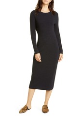 Jenni Kayne Long Sleeve Merino Wool Midi Dress