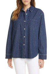 Jenni Kayne O'Keeffe Denim Button-Up Shirt