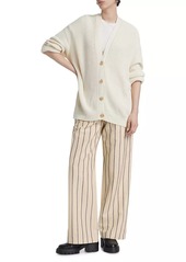 Jenni Kayne Jones Striped Straight-Leg Trousers