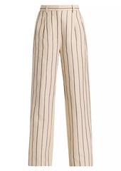 Jenni Kayne Jones Striped Straight-Leg Trousers