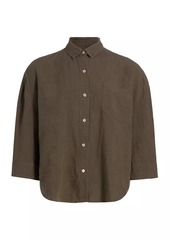 Jenni Kayne Logan Linen Button-Front Shirt