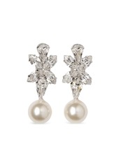 Jennifer Behr Amapola pearl-pendant earrings