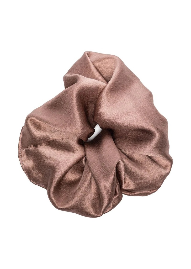 oversized silk scrunchie
