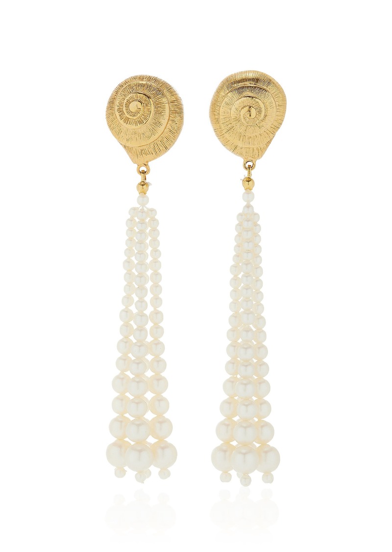 Jennifer Behr - Marcelline Pearl Earrings - White - OS - Moda Operandi - Gifts For Her
