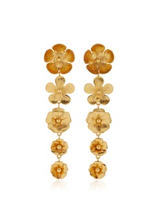 Jennifer Behr - Reign Gold-Plated Earrings - Gold - OS - Moda Operandi - Gifts For Her