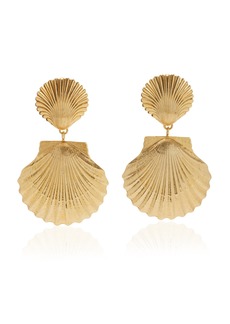 Jennifer Behr - Siren Gold-Plated Earrings - Gold - OS - Moda Operandi - Gifts For Her