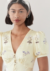 Jennifer Behr Triple Rosette Voilette Headband