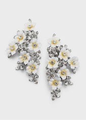 Jennifer Behr Lilibet Crystal Bouquet Earrings