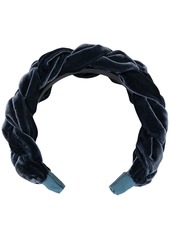 Jennifer Behr Lorelei braided velvet headband