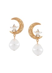 Jennifer Behr Lune pearl earrings