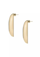 Jennifer Fisher 14K-Gold-Plated Puffy Heart Earrings
