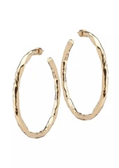 Jennifer Fisher Hailey 10K-Gold-Plated Hoop Earrings