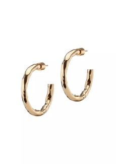 Jennifer Fisher Hailey 10K-Gold-Plated Mini Hoop Earrings