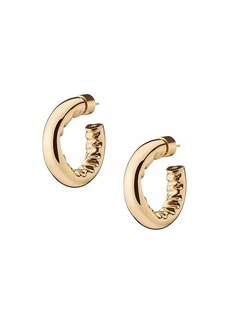 Jennifer Fisher Jennifer 10K-Gold-Plated Huggie Hoop Earrings