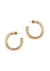 Jennifer Fisher Jennifer 10K-Gold-Plated Mini Hoop Earrings