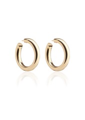 Jennifer Fisher - Women's Baby Jamma 14K Gold-Plated Hoop Earrings - Gold - Moda Operandi - Gifts For Her