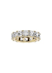 Jennifer Fisher 18K Gold Asscher Cut Lab Created Diamond Eternity Ring - 10.06 ctw