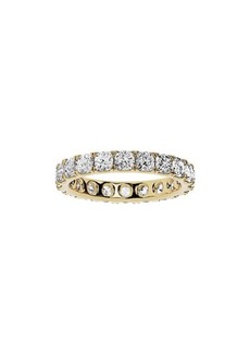 Jennifer Fisher 18K Gold Lab Created Diamond Eternity Ring - 2.8 ctw
