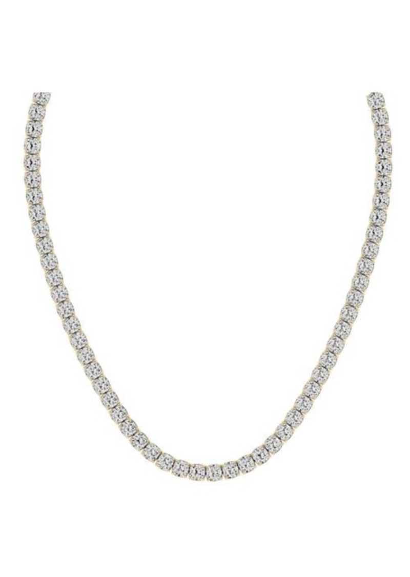 Jennifer Fisher 18K Gold Lab-Created Diamond Necklace - 32.18 ctw
