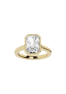Jennifer Fisher 18K Gold Radiant Lab-Created Diamond Ring - 4.0 ctw