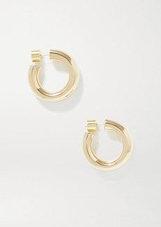 Jennifer Fisher Kevin Huggies Gold-plated Hoop Earrings