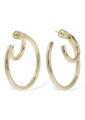 Jennifer Fisher Large Double Lilly Hoop Earrings