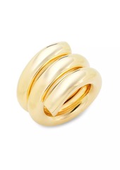 Jennifer Fisher Lilly 10K Gold-Plated Coil Ring