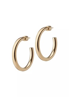 Jennifer Fisher Lilly 10K-Gold-Plated Mini Hoop Earrings