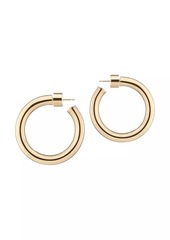 Jennifer Fisher Natasha 10K-Gold-Plated Mini Hoop Earrings