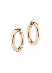 Jennifer Fisher Natasha 10K-Gold-Plated Mini Hoop Earrings