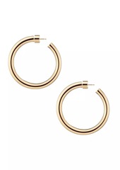 Jennifer Fisher Natasha 14K Gold-Plated Baby Hoop Earrings