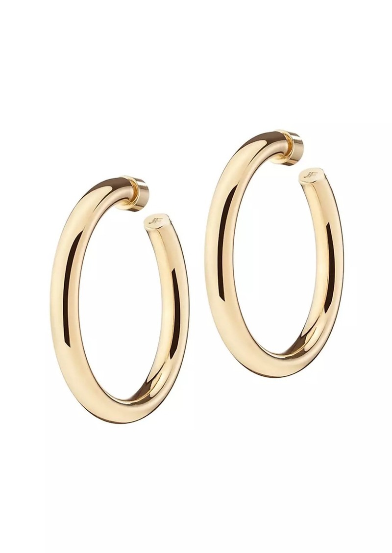 Jennifer Fisher Natasha 14K Gold-Plated Baby Hoop Earrings