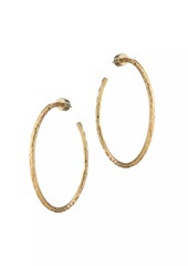 Jennifer Fisher Sarah 10K-Gold-Plated Baby Hoop Earrings