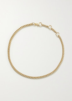 Jennifer Fisher Single Xxs Dean Gold-plated Necklace
