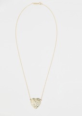 Jennifer Meyer Jewelry 18k Gold Hammered Heart Necklace