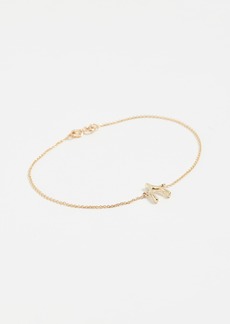 Jennifer Meyer Jewelry 18k Gold Wishbone Bracelet