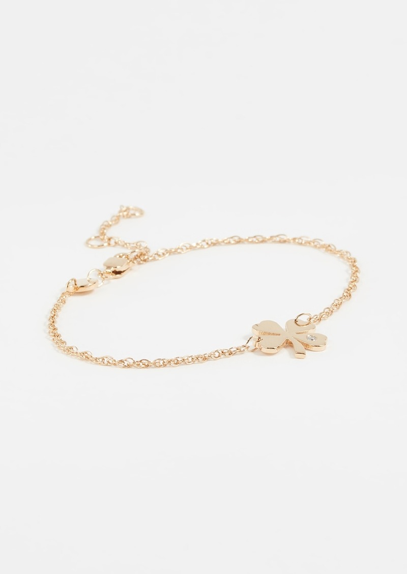 Jennifer Zeuner Jewelry Mini Clover Bracelet
